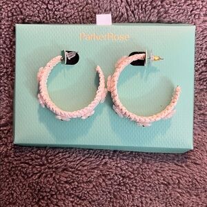 Parker Rose earrings floral